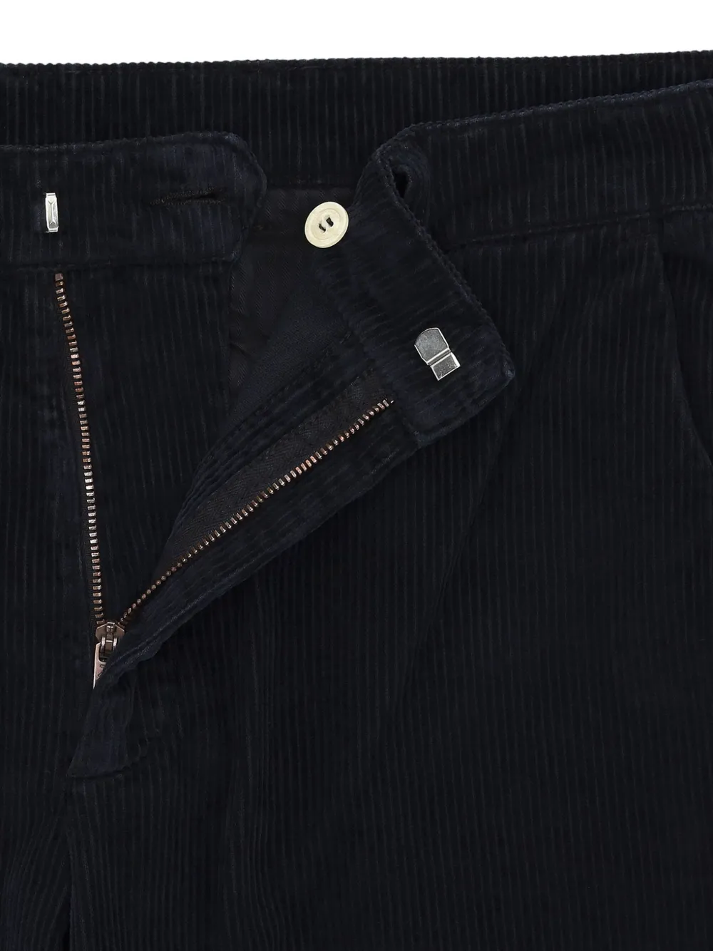 Fortela Maine ribfluwelen broek Blauw