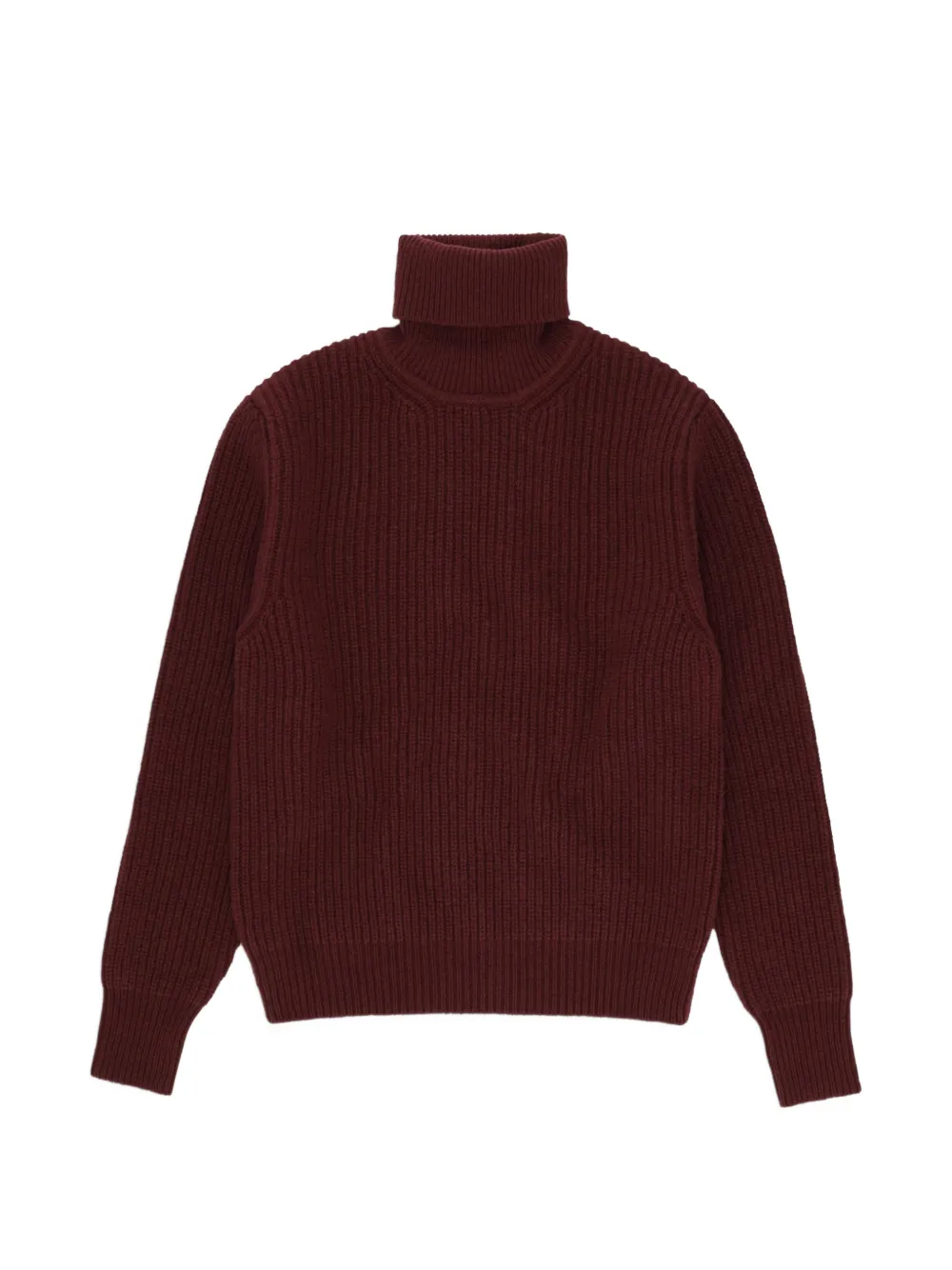 Fortela Leone ribbed-knit sweater - Rosso