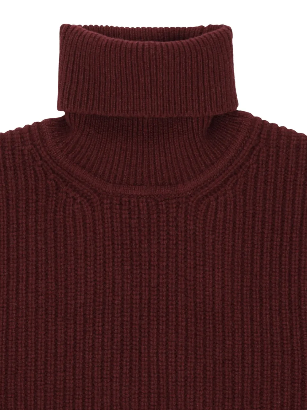 Fortela Leone ribbed-knit sweater Rood