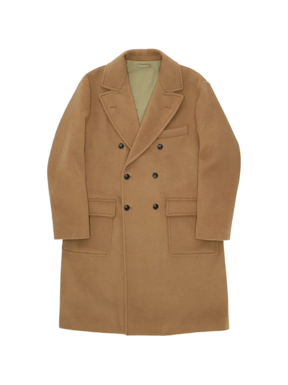 Fortela Serwilliam double-breasted coat - Toni neutri