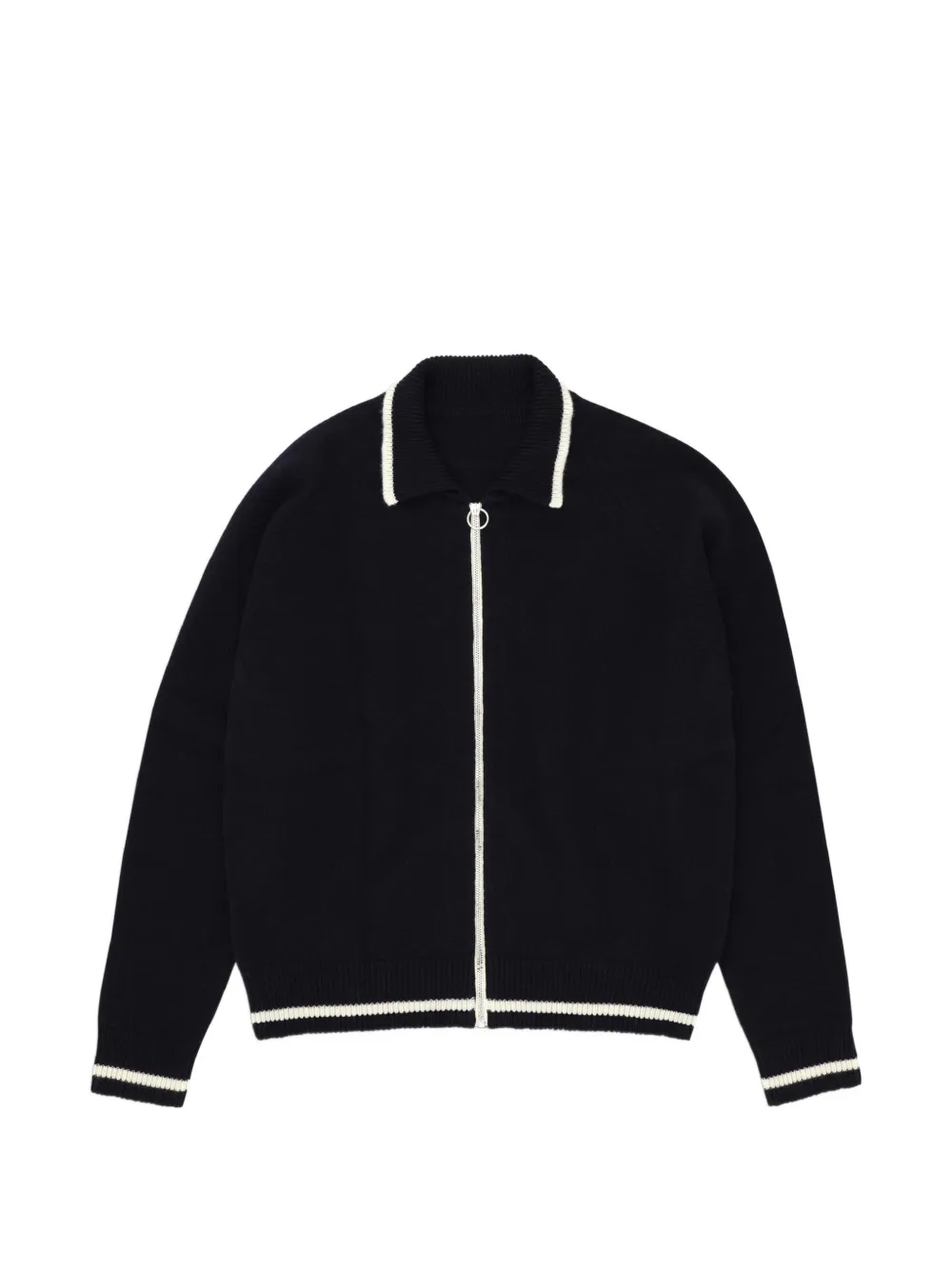 Fortela Crow zip-up sweater - Blu