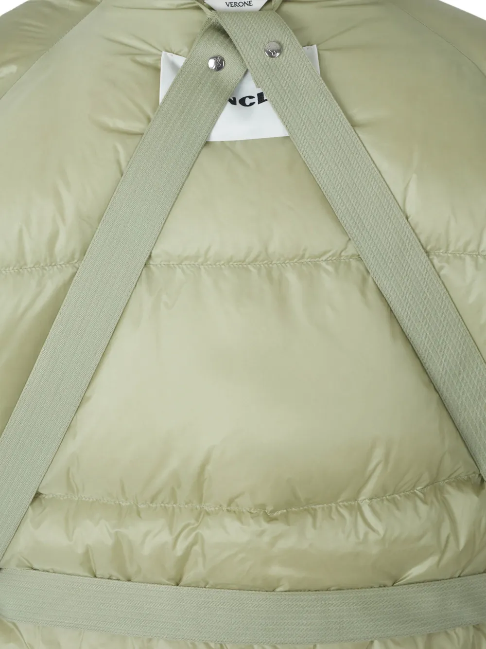 Moncler Verone short down jacket Grijs