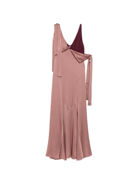 Stella McCartney bow-detail maxi dress