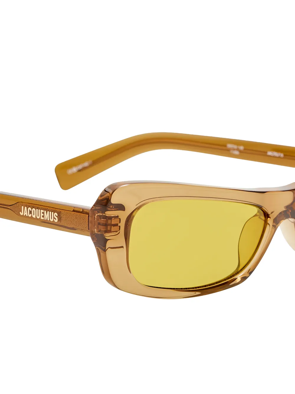 Jacquemus Capri cat-eye frame sunglasses Bruin