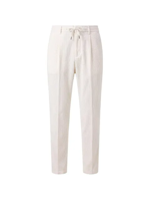Peserico corduroy drawstring trousers