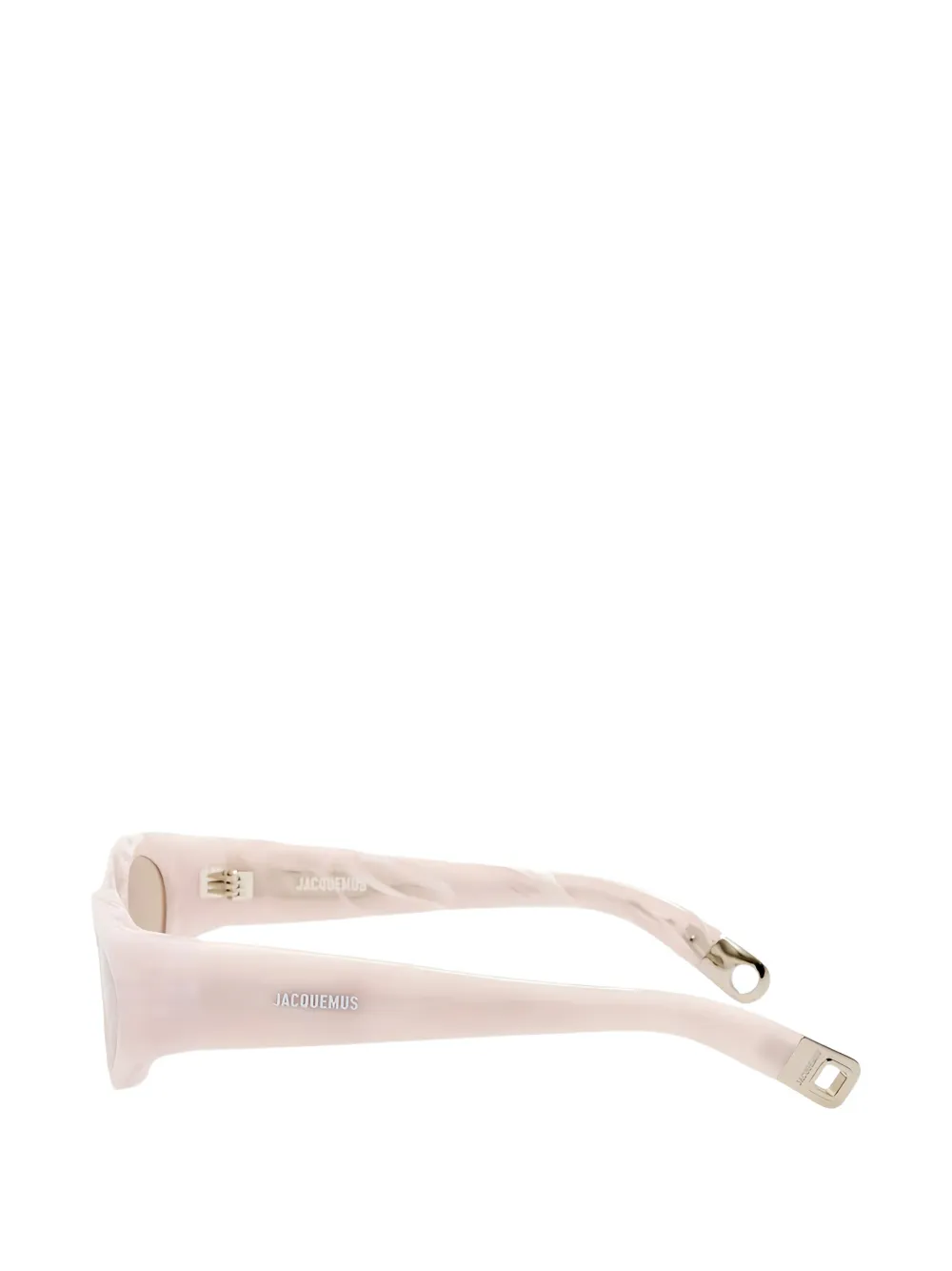 Jacquemus Ovalo oval-frame sunglasses Beige