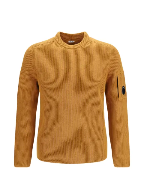 C.P. Company full-rib cotton lens crewneck sweater