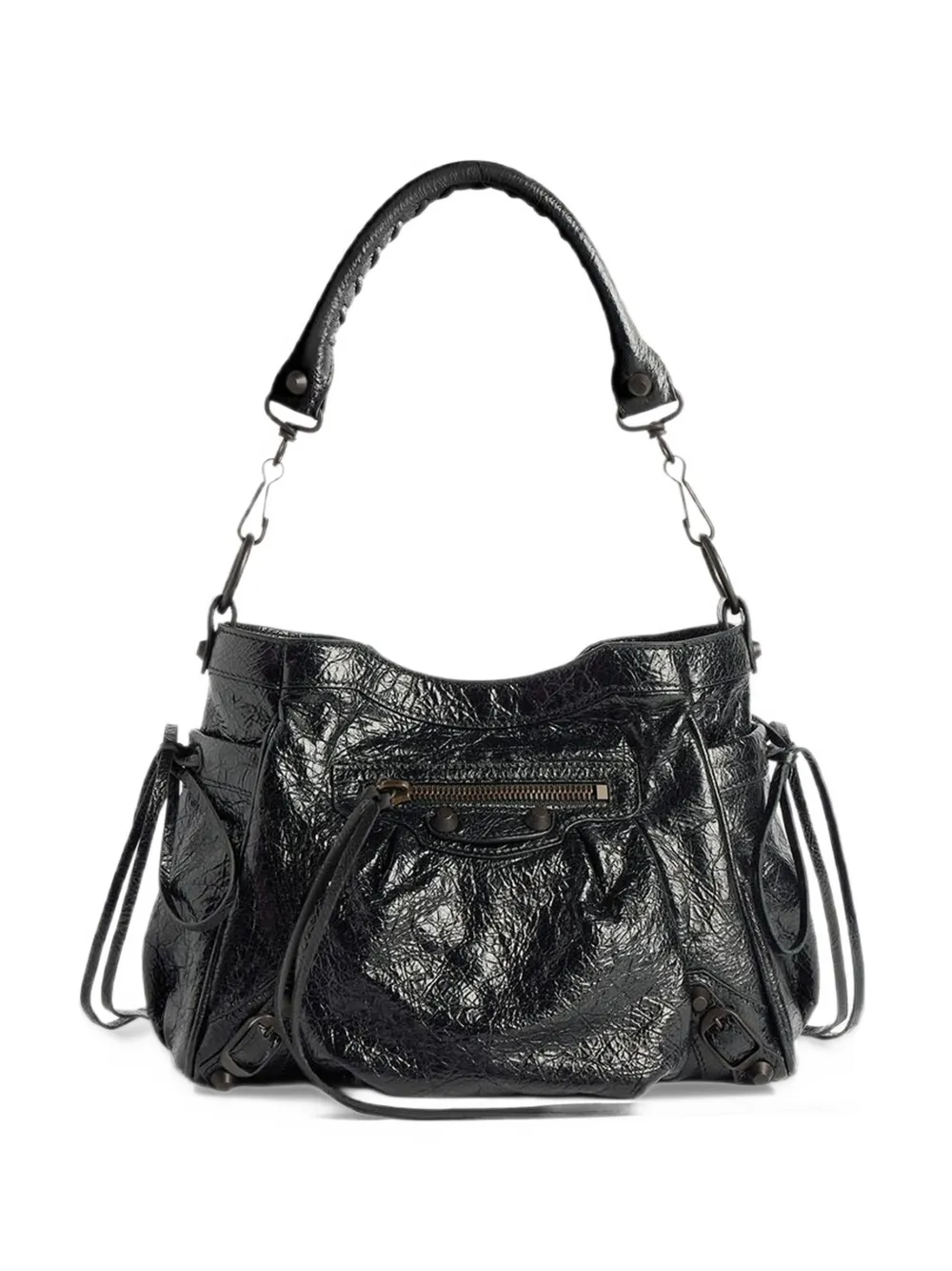 Balenciaga Kleine Le City bucket-tas Zwart