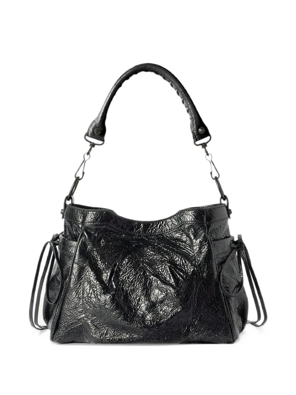 Balenciaga Kleine Le City bucket-tas Zwart