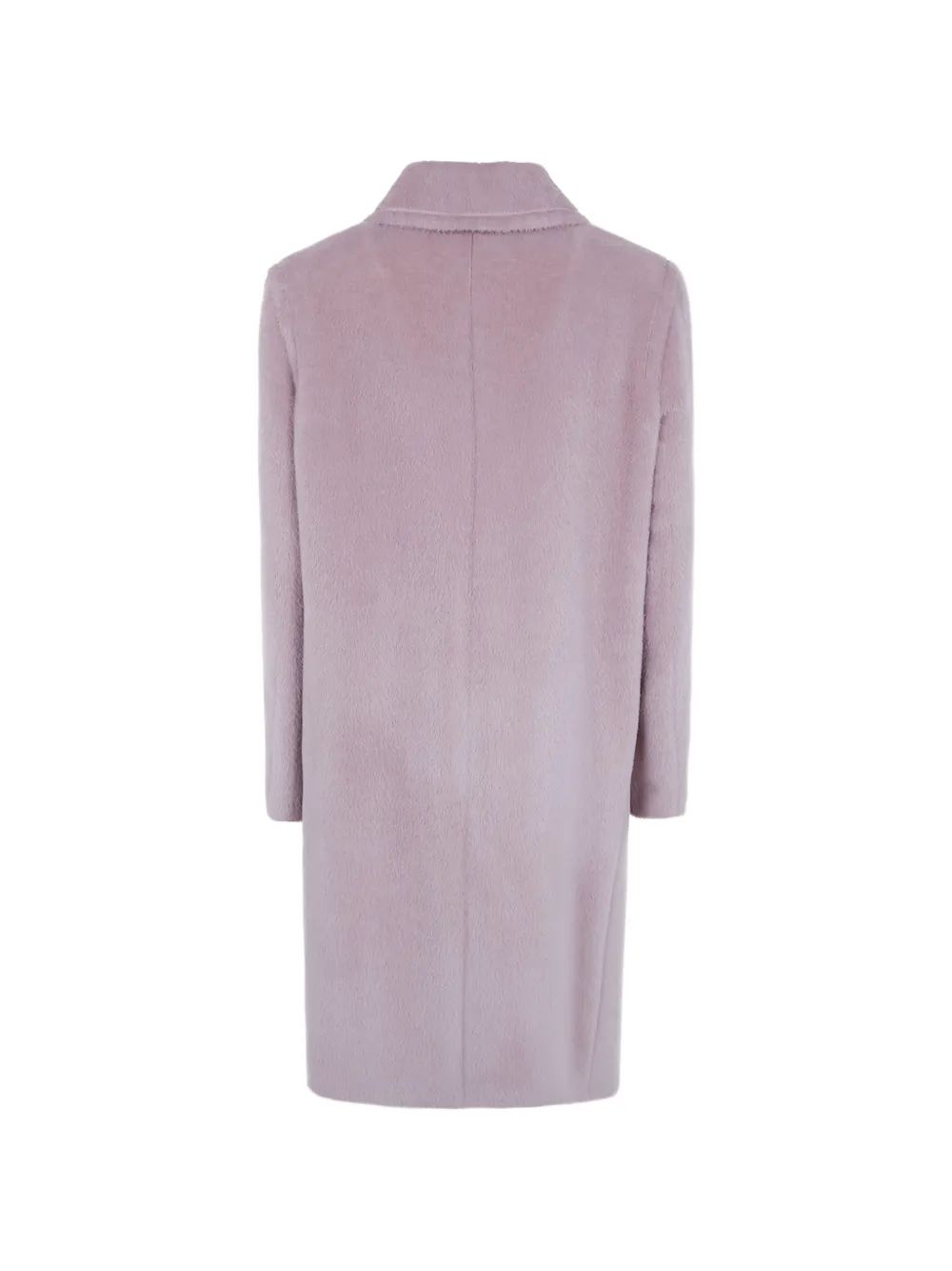 Tagliatore single-breasted alpaca coat Roze