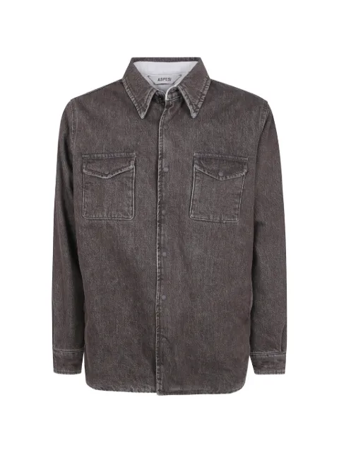 ASPESI flap-pocket denim shirt