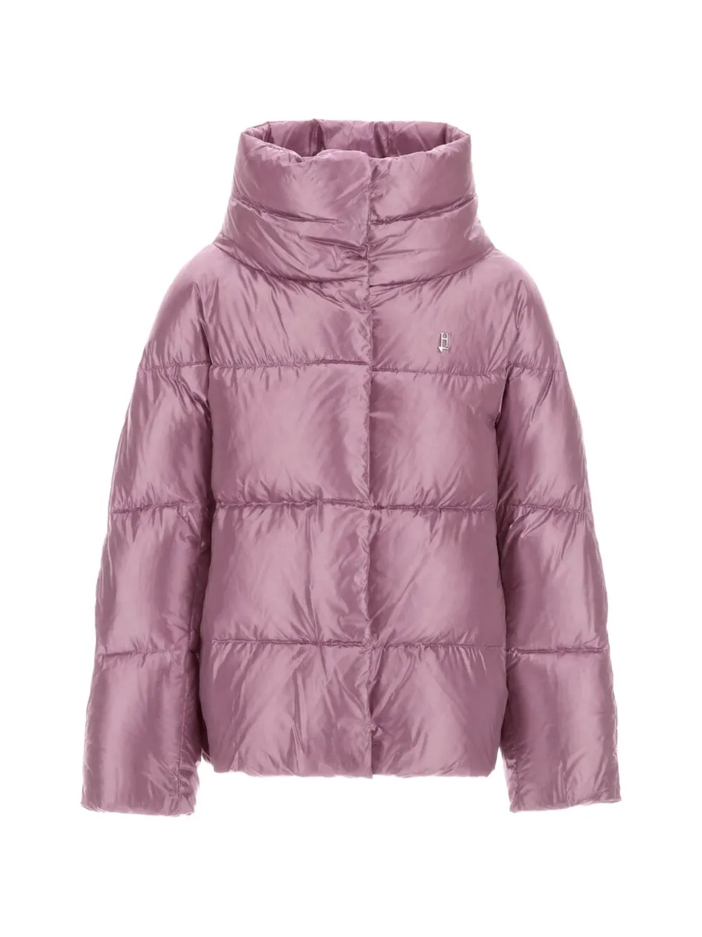 Herno Kids quilted high-neck jacket - Viola