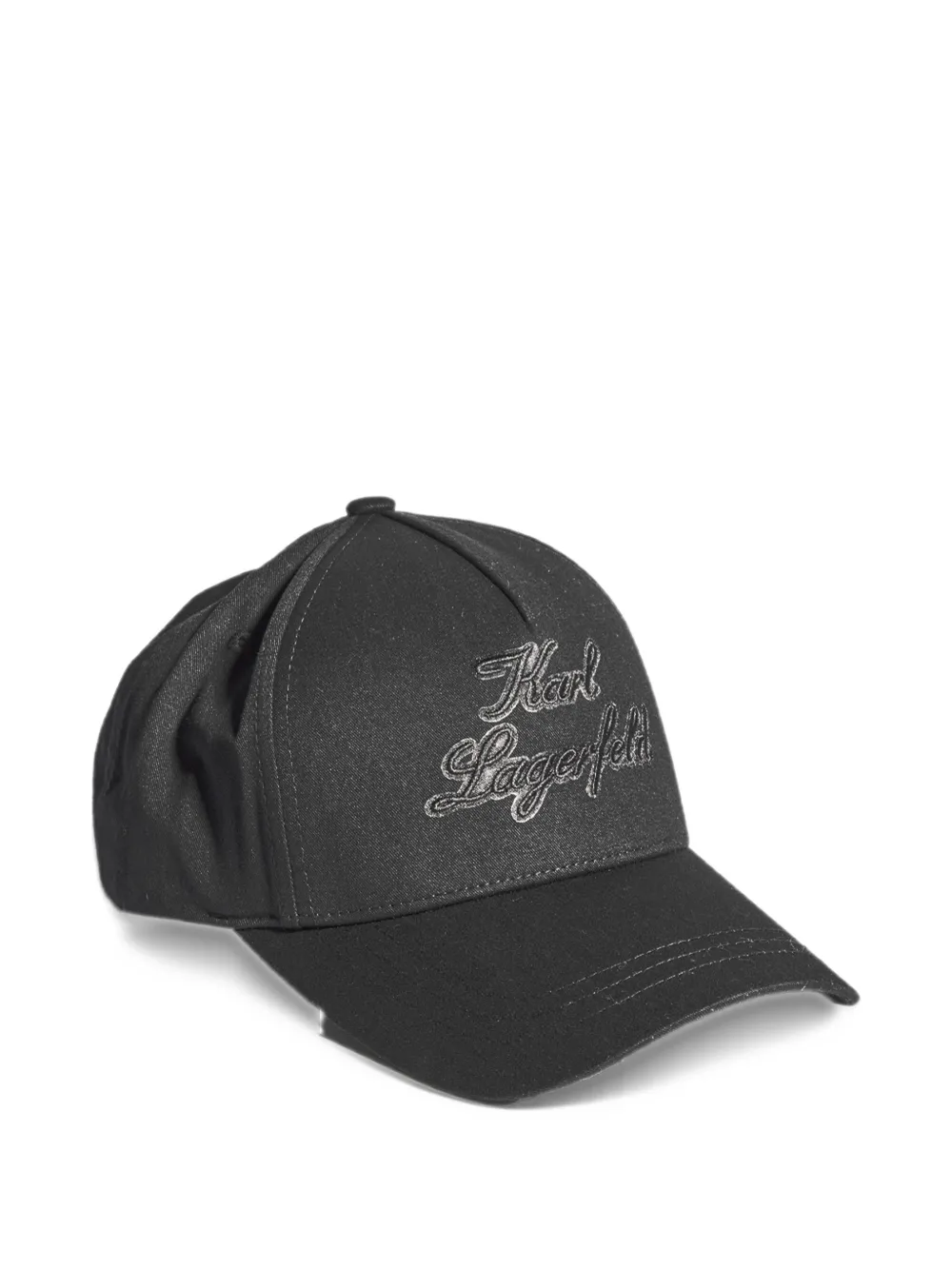Karl Lagerfeld Karl Signature baseball cap Zwart