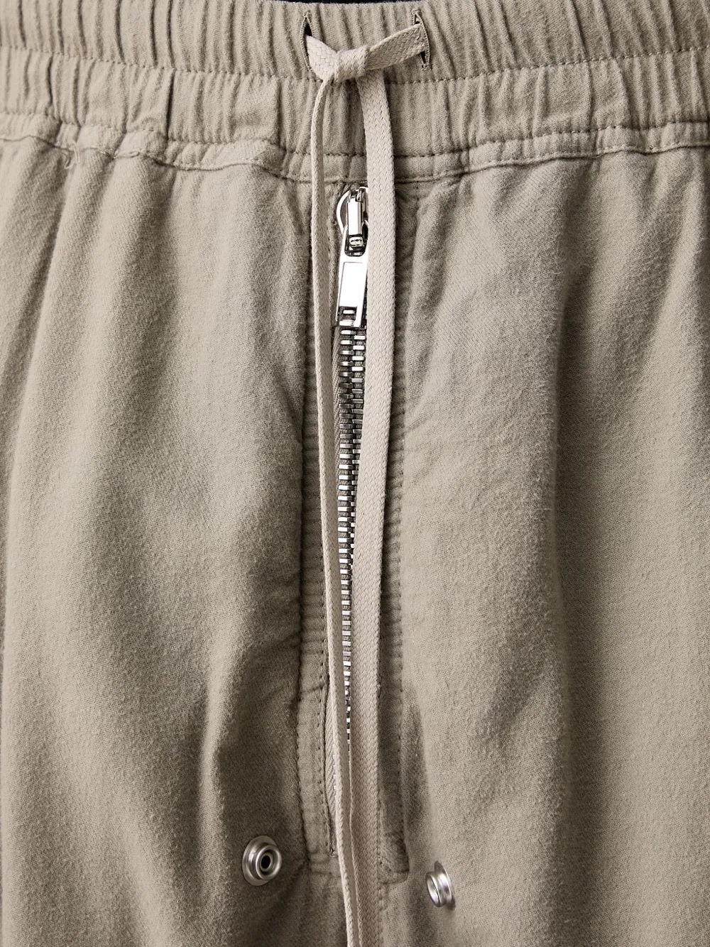 Rick Owens DRKSHDW drawstring wide-leg cargo pants Beige