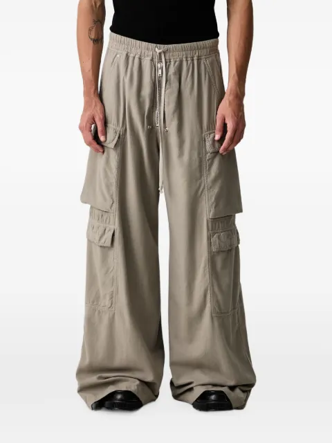 Rick Owens DRKSHDW drawstring wide-leg cargo pants