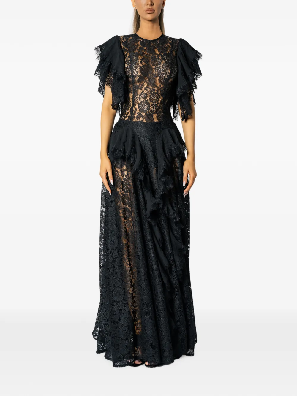 MIAU by Clara Rotescu Comporta maxi dress - Nero