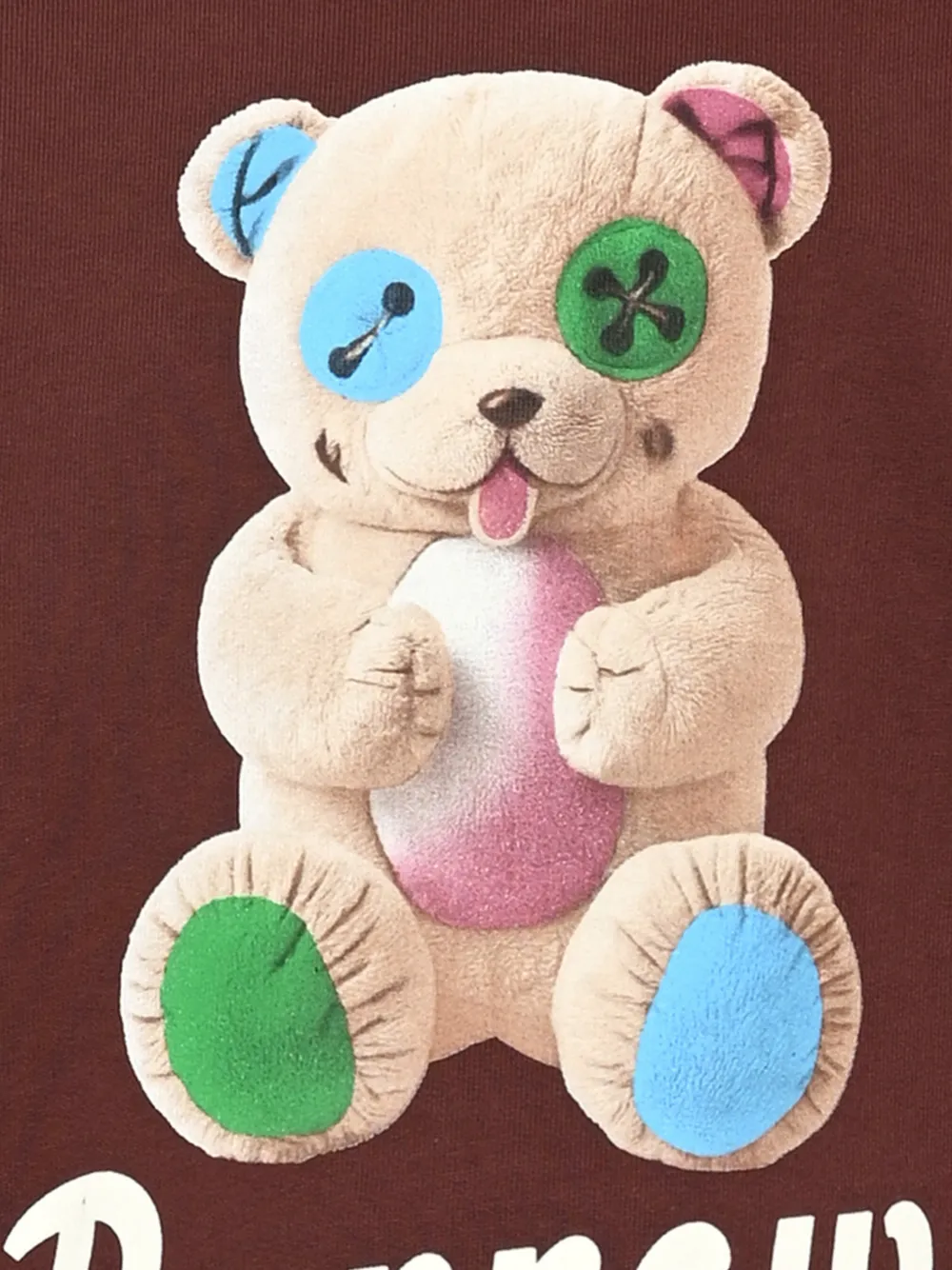 Barrow kids teddy-bear print sweatshirt Bruin