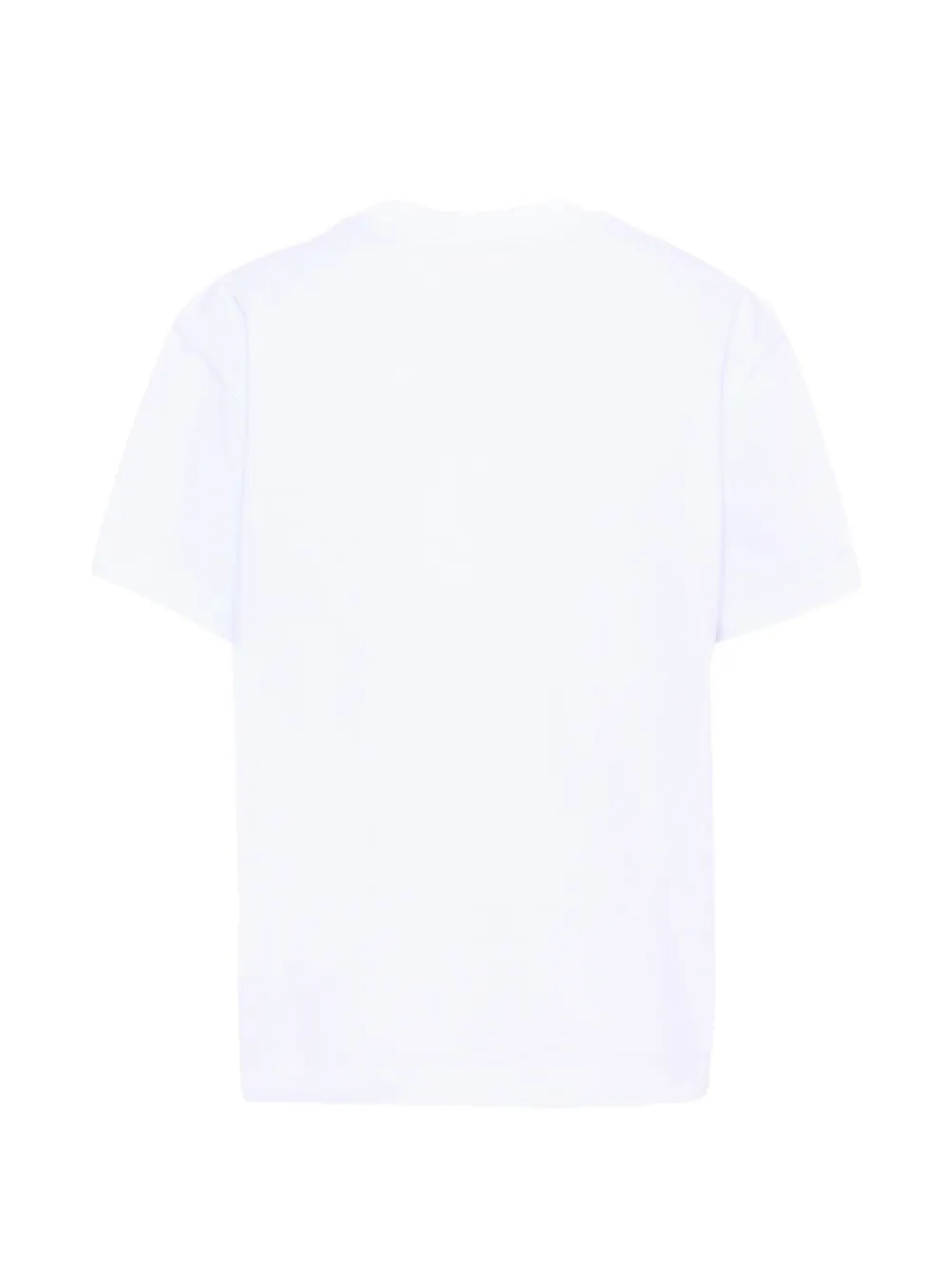 Barrow kids logo-print cotton T-shirt Wit