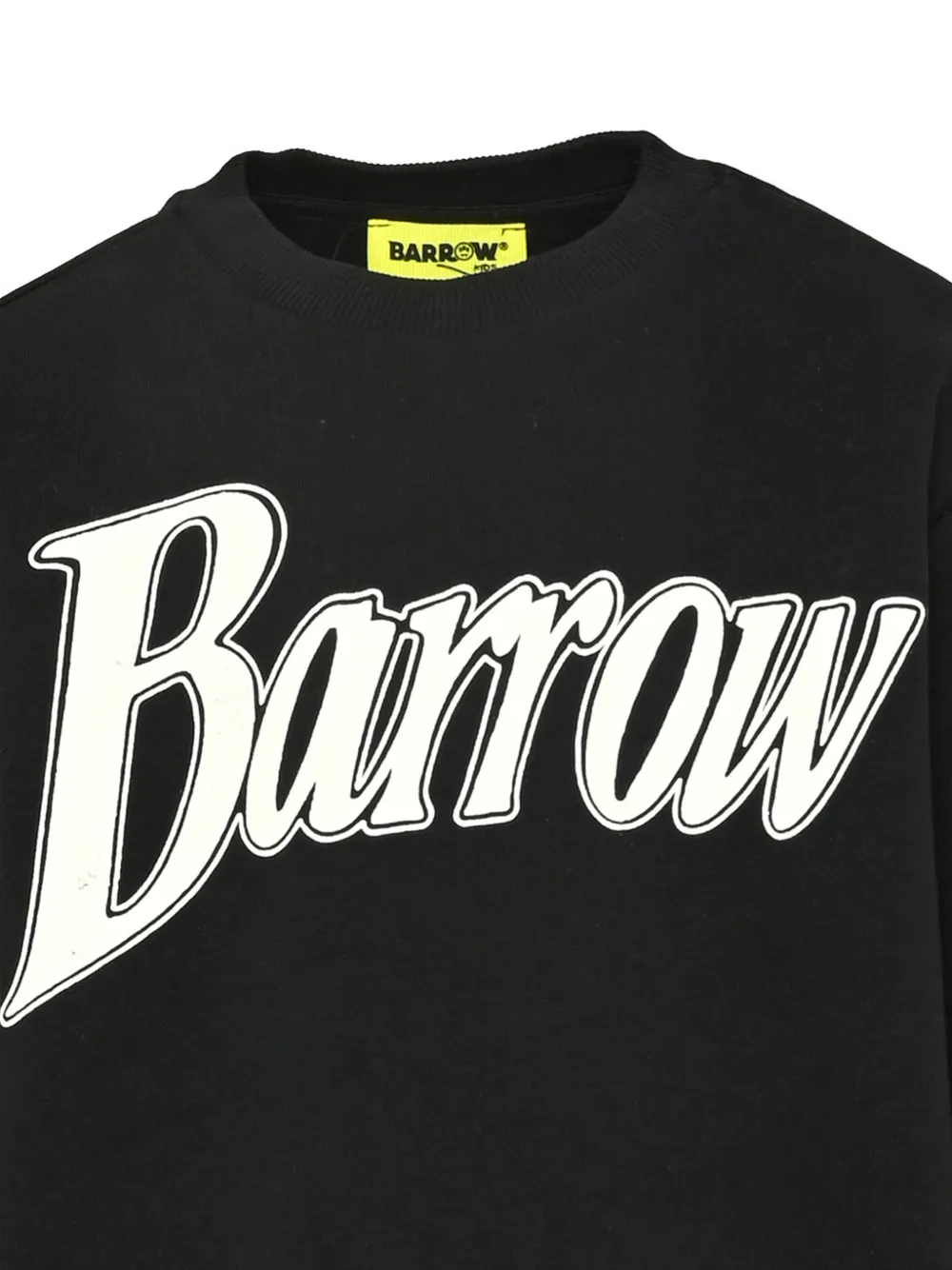 Barrow kids logo-print sweater Zwart