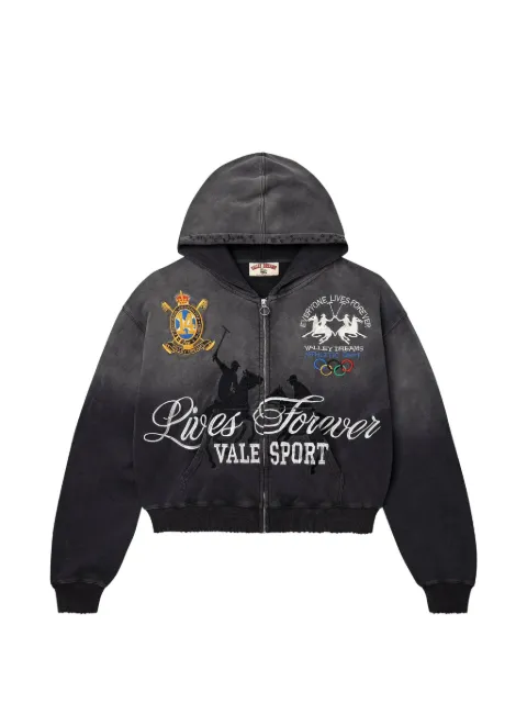 Vale Rock zip-up hoodie