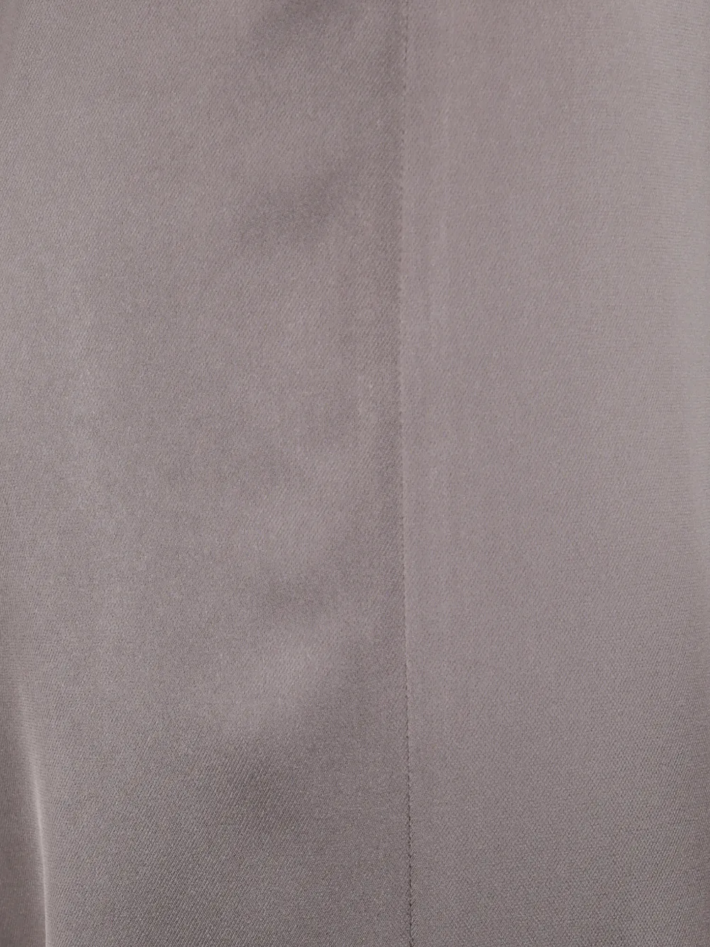 DRHOPE satin-finish straight-leg trousers Grijs