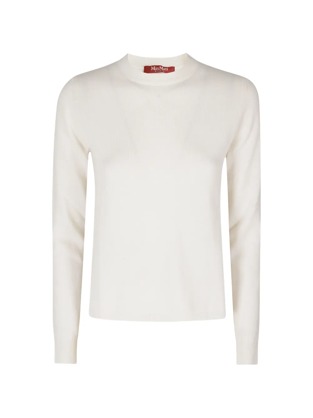 Max Mara crew-neck sweater Wit
