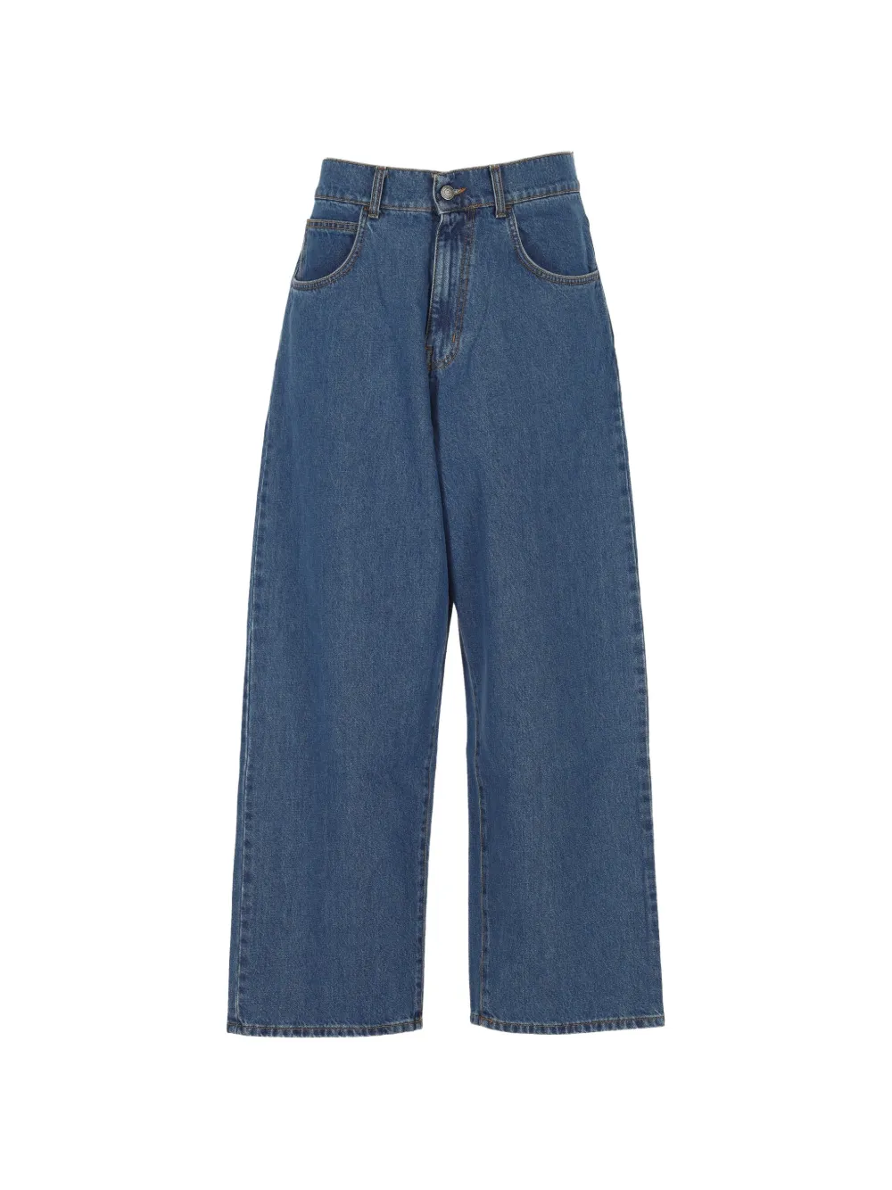 Wood Wood Wooden wide-leg jeans - Blu