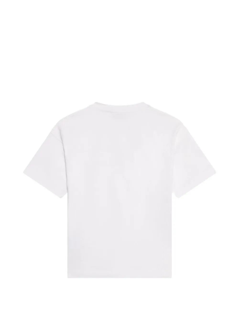 Roberto Cavalli Junior logo-embroidered T-shirt Wit