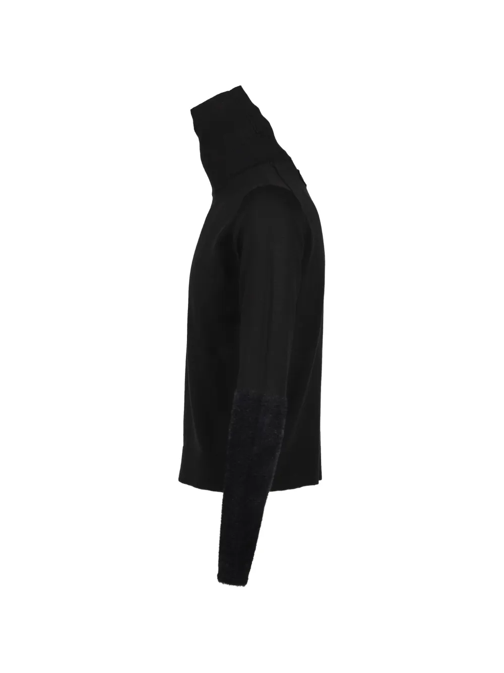 EPHMRL contrast-sleeve turtleneck sweater Zwart
