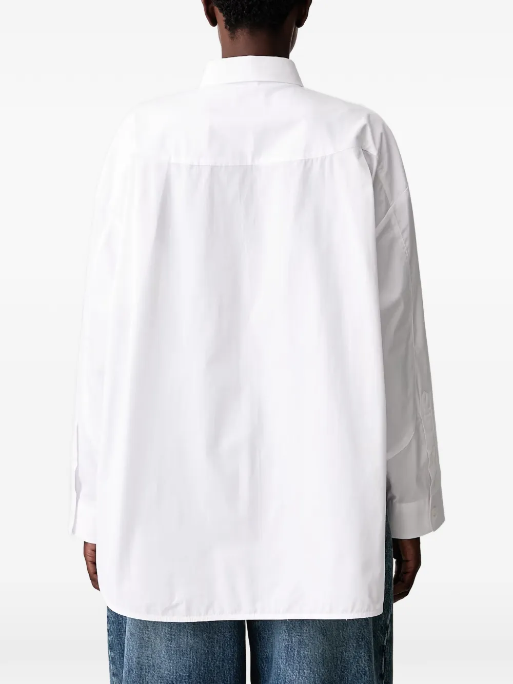 Off-White Co Pop Lover blouse met geborduurd logo Wit
