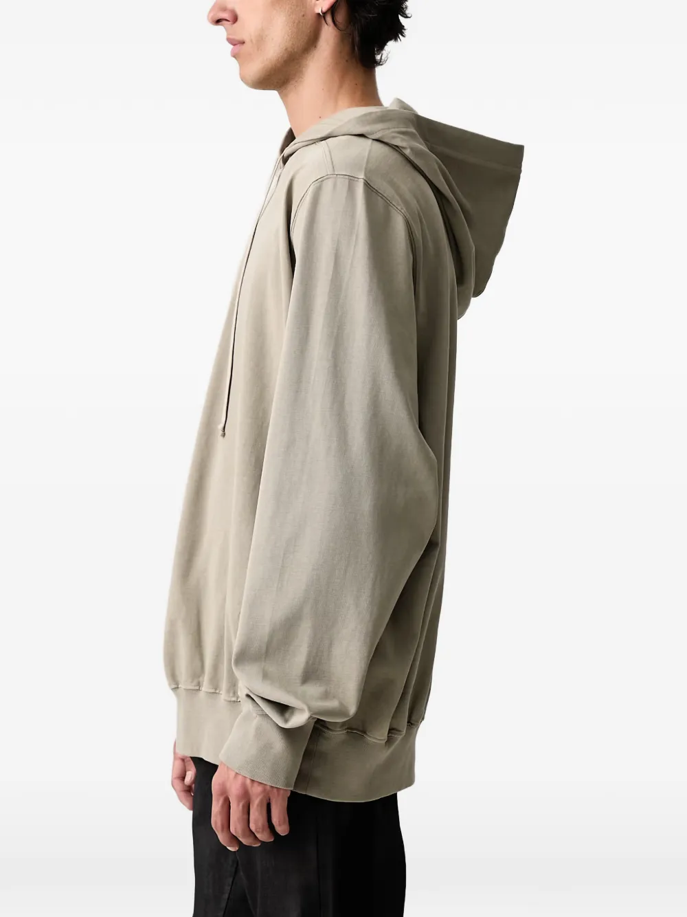 Rick Owens DRKSHDW Oversized drawstring hoodie Groen