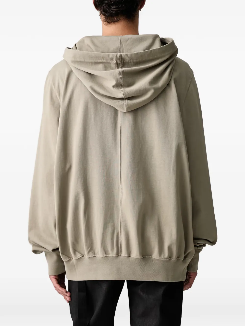 Rick Owens DRKSHDW Oversized drawstring hoodie Groen