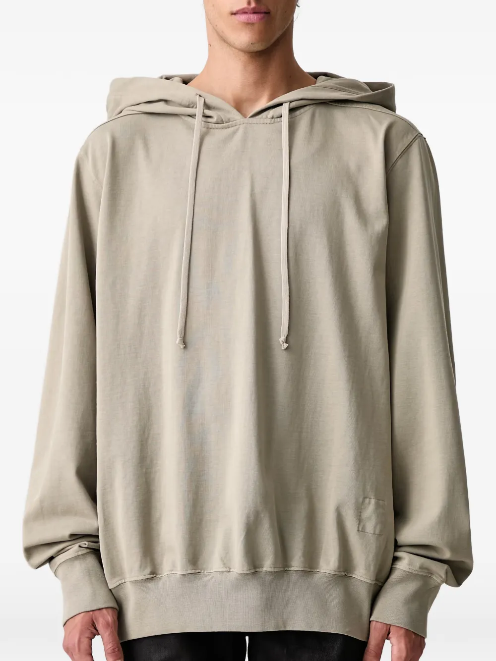 Rick Owens DRKSHDW Oversized drawstring hoodie Groen