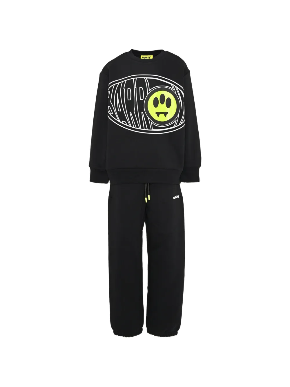 Barrow kids logo-print tracksuits - Nero