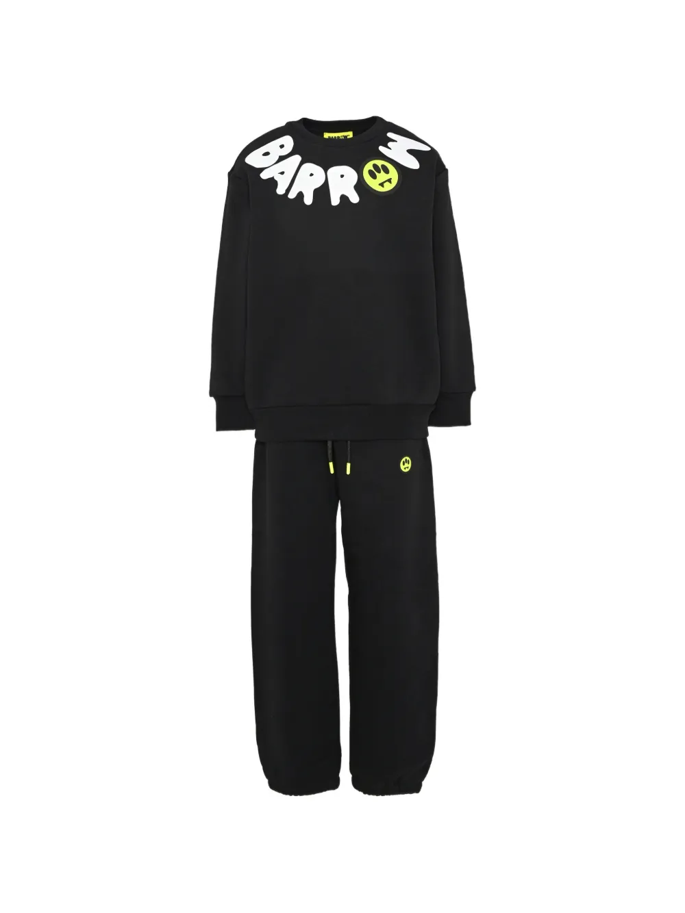 Barrow kids logo-print track tracksuit - Nero