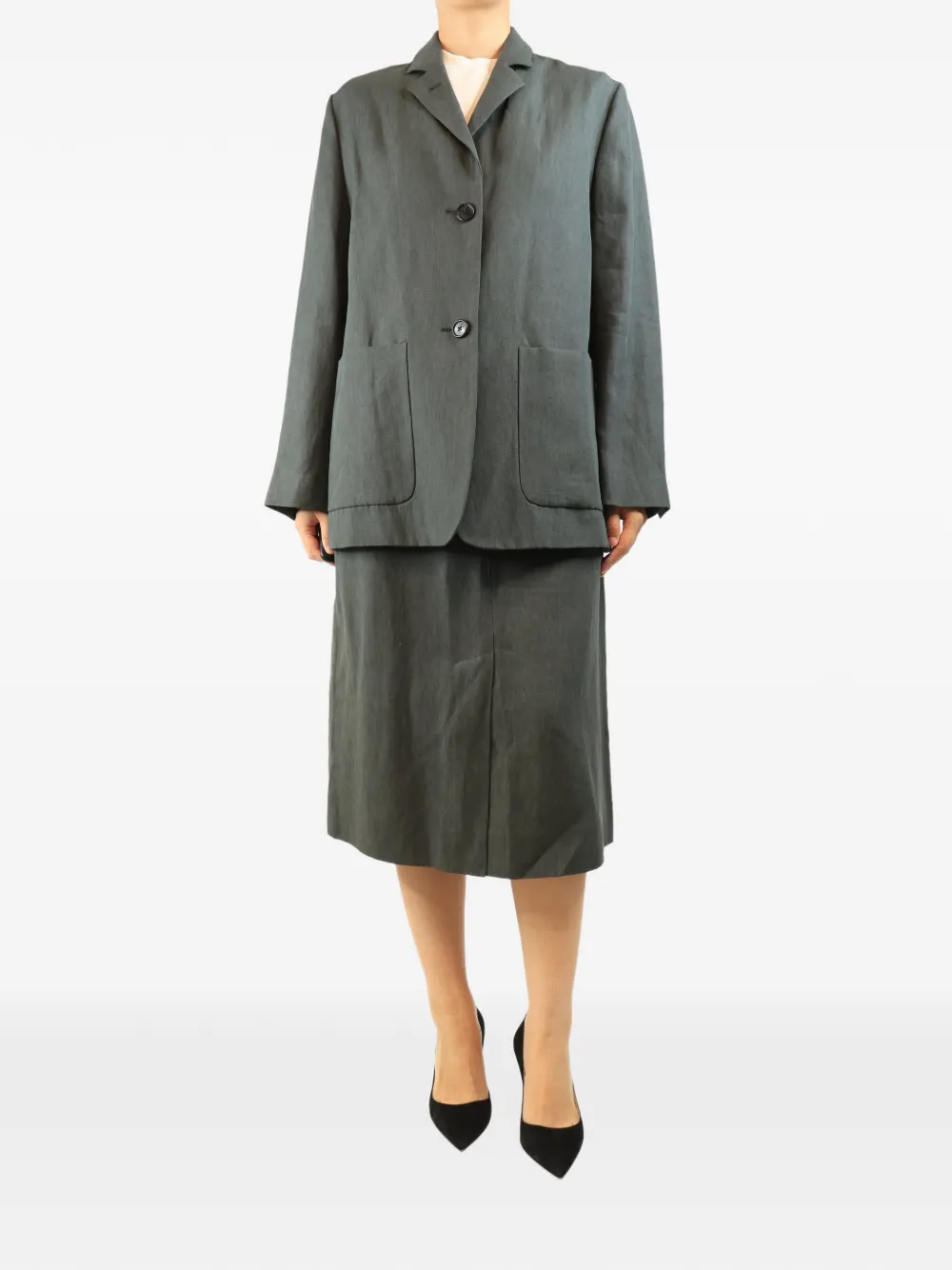 Margaret Howell skirt and blazer suit - Grigio
