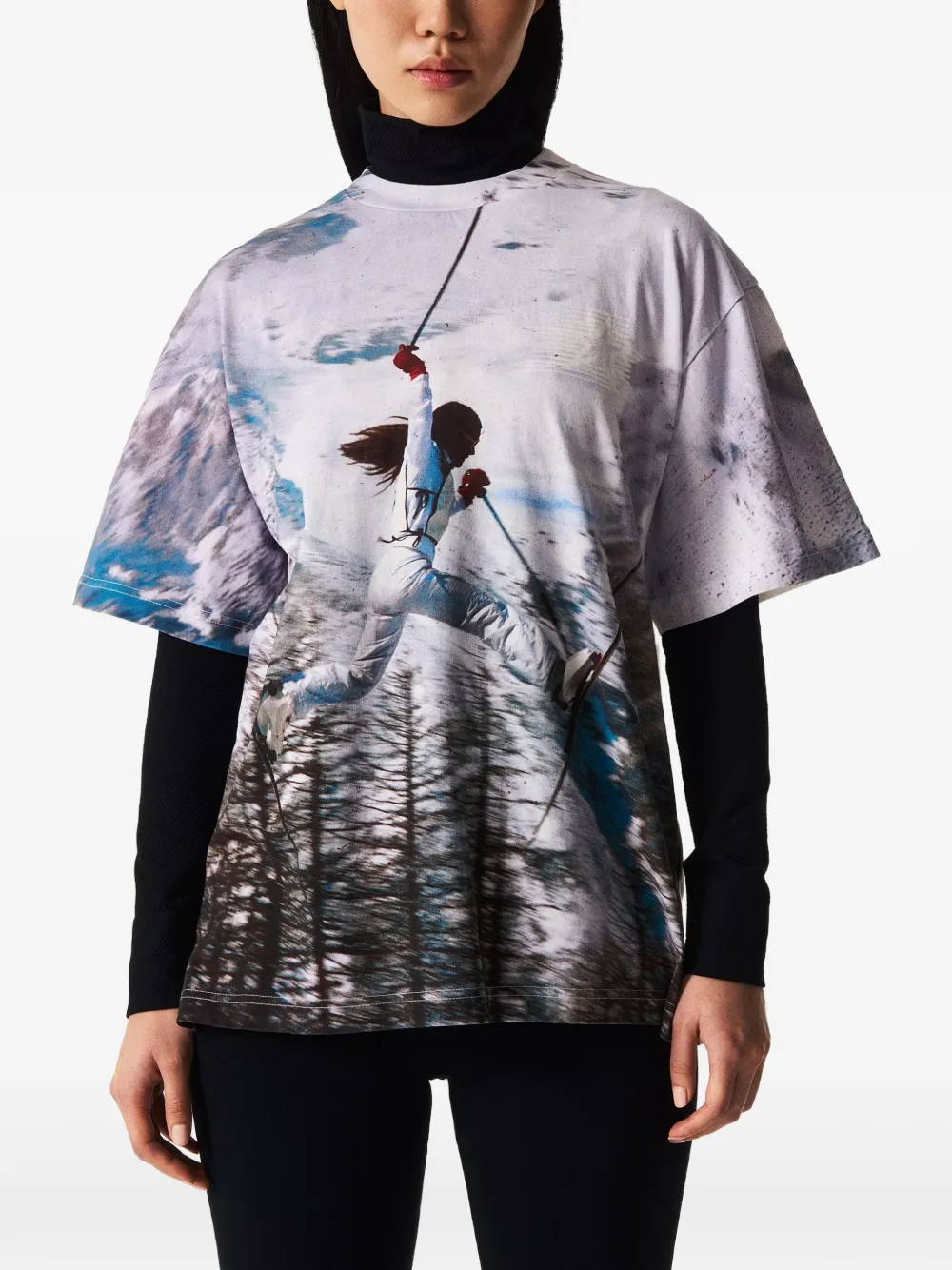 Perfect Moment Sloan printed T-shirt - Bianco