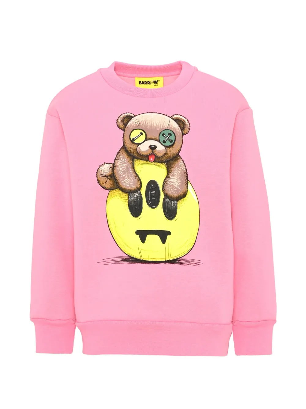 Barrow kids graphic-print sweatshirt - Rosa