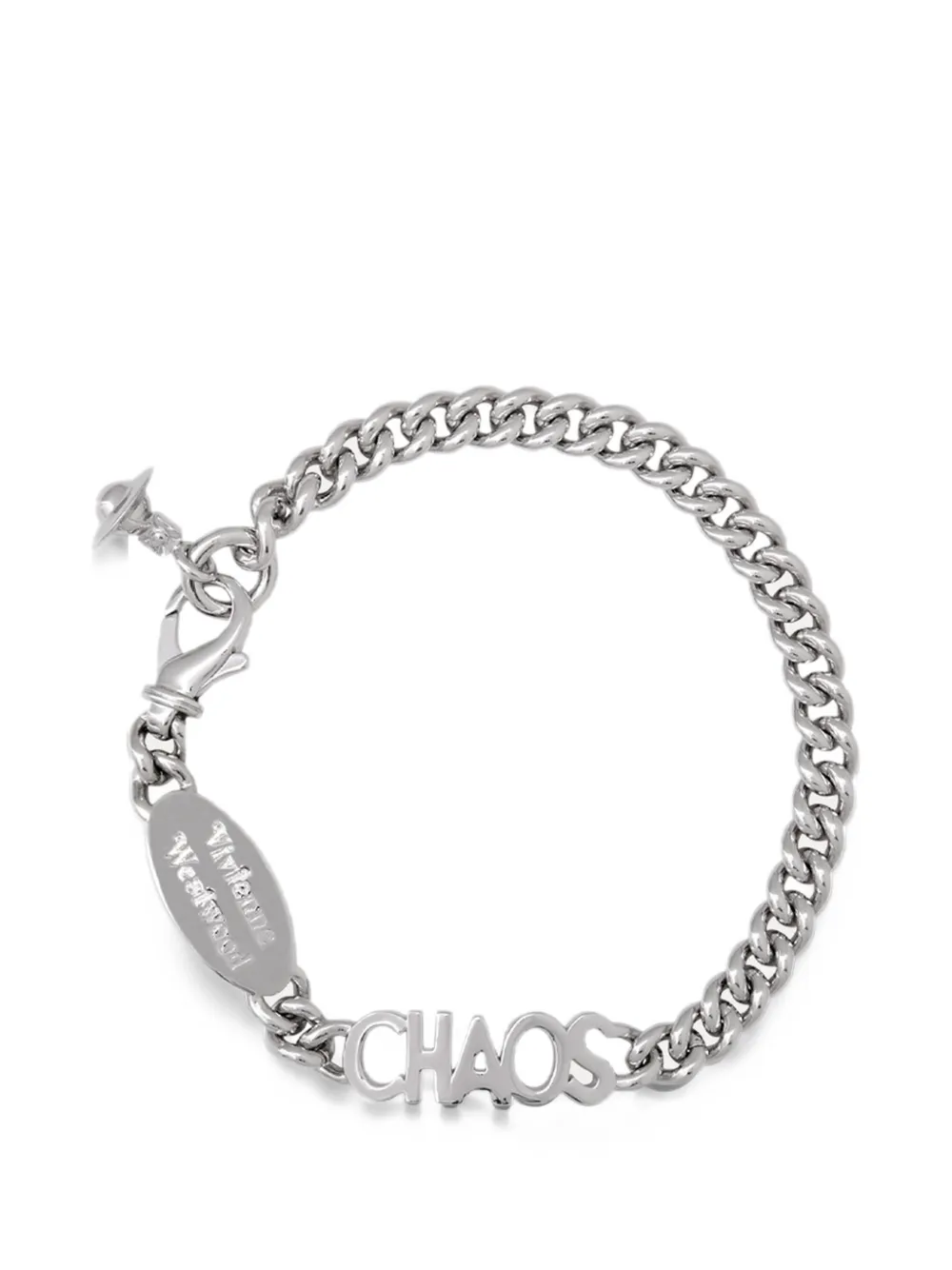 Vivienne Westwood Chaos bracelet - Argento