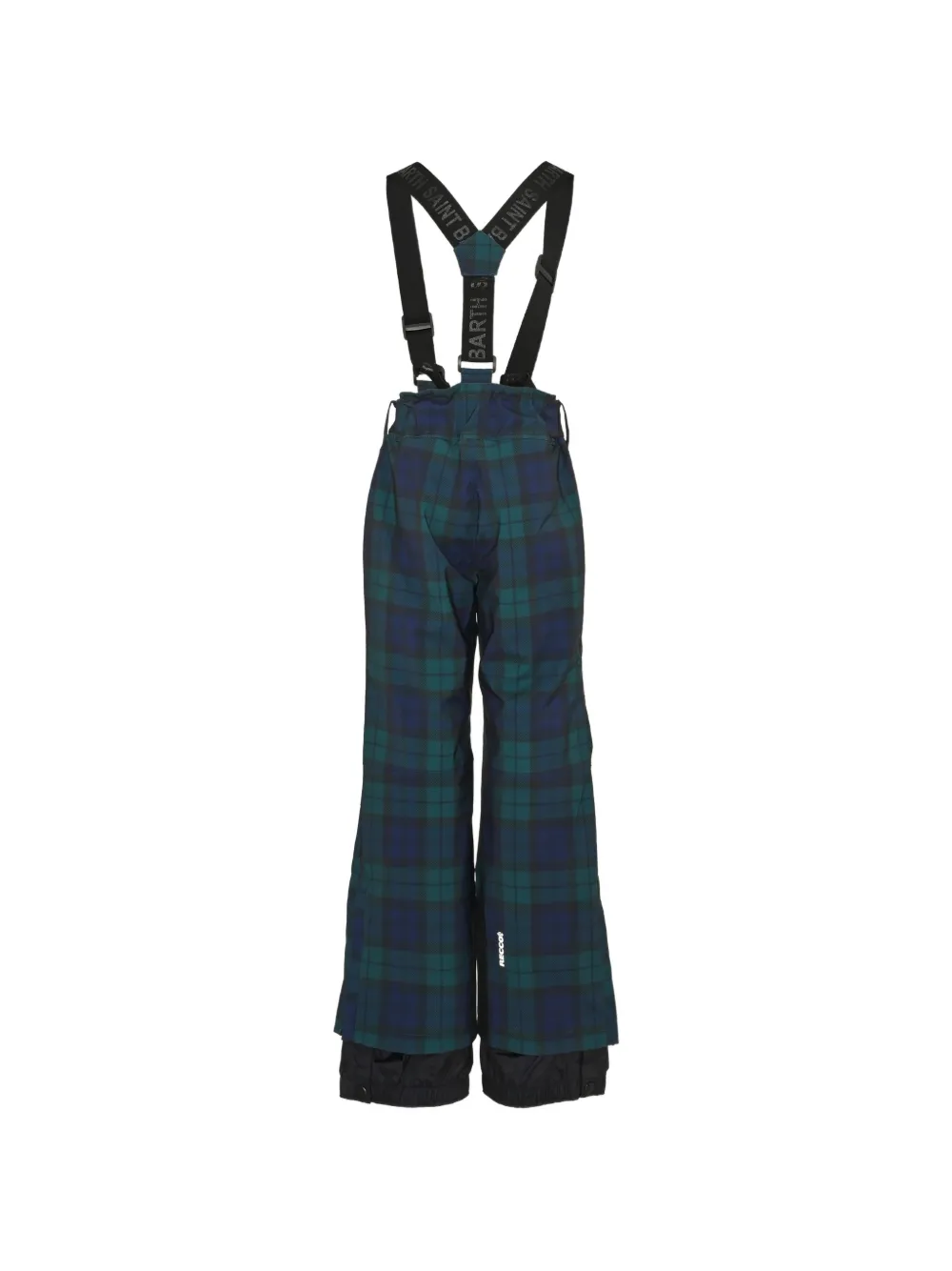 MC2 Saint Barth Kids tartan-print ski pants Blauw