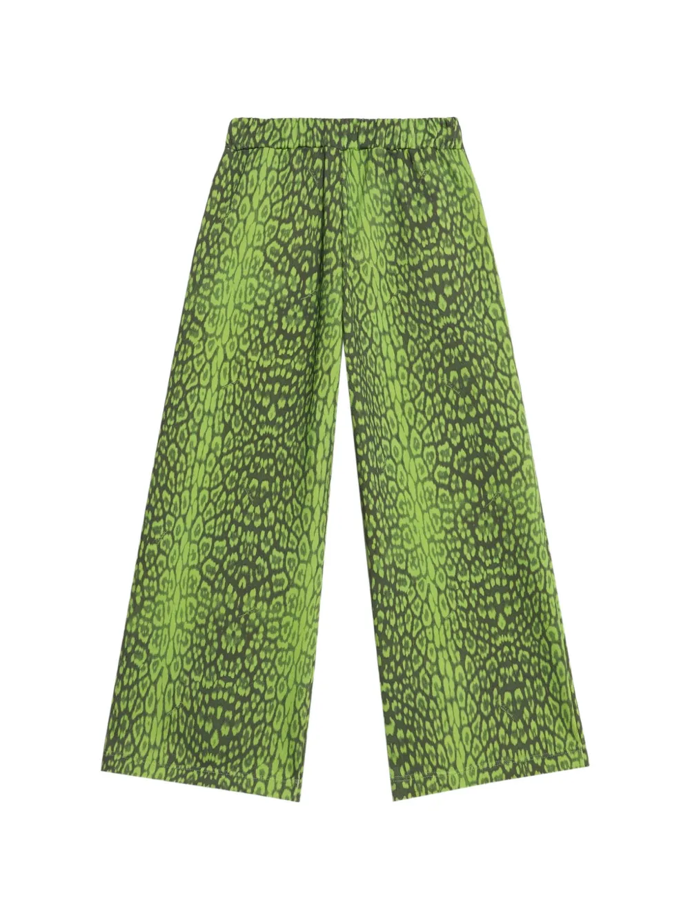 Roberto Cavalli Junior Broek met luipaardprint Groen
