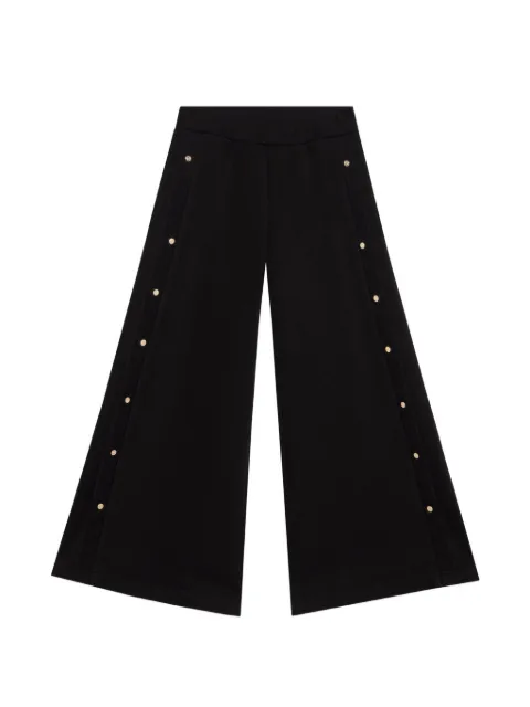 Roberto Cavalli Junior embellished wide-leg trousers