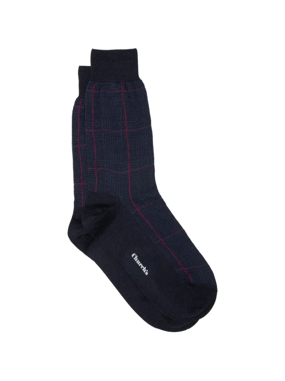 Church's prince of wales check socks - Blu