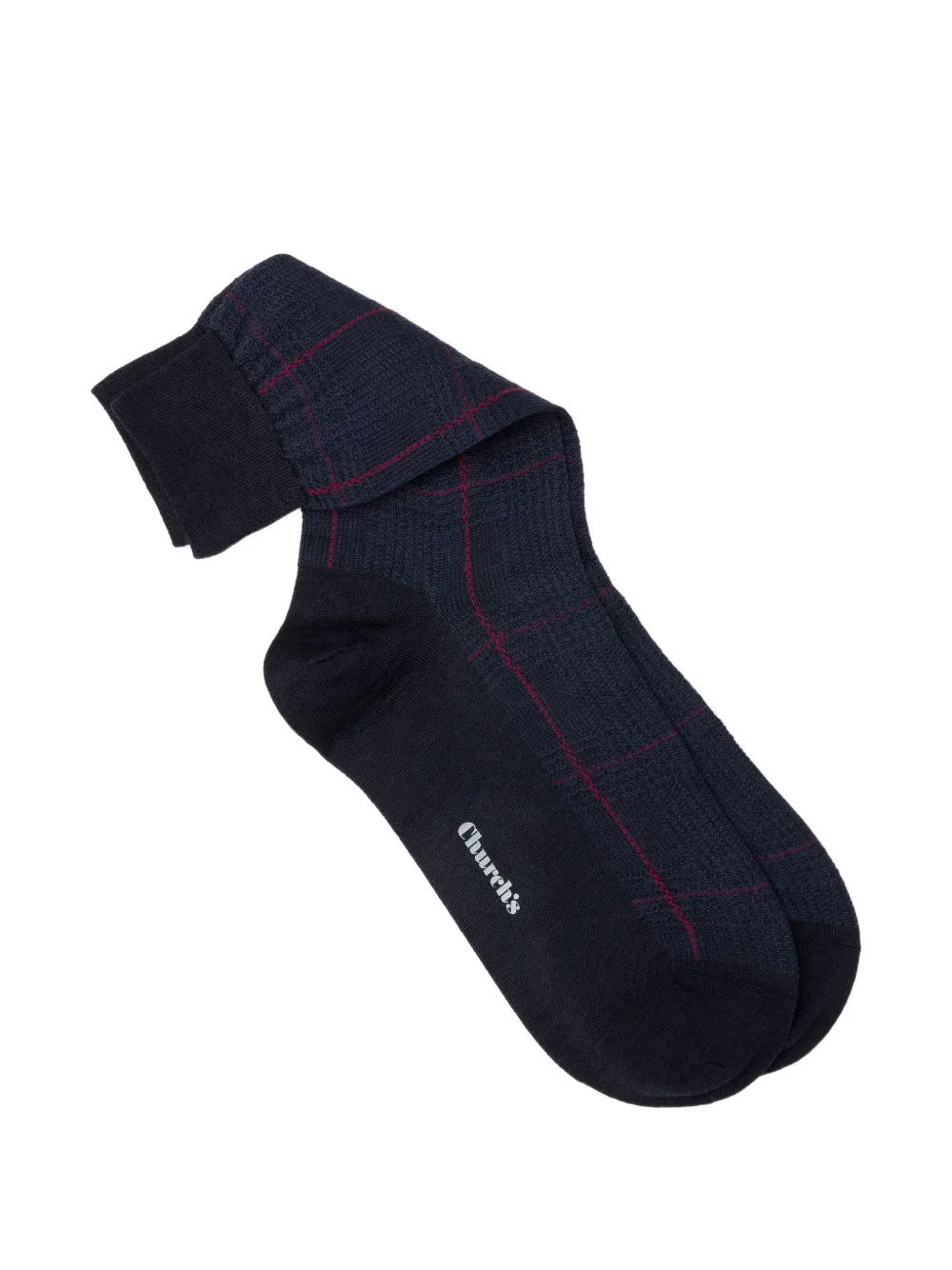 Church's Sokken met Prince of Wales-ruit Blauw