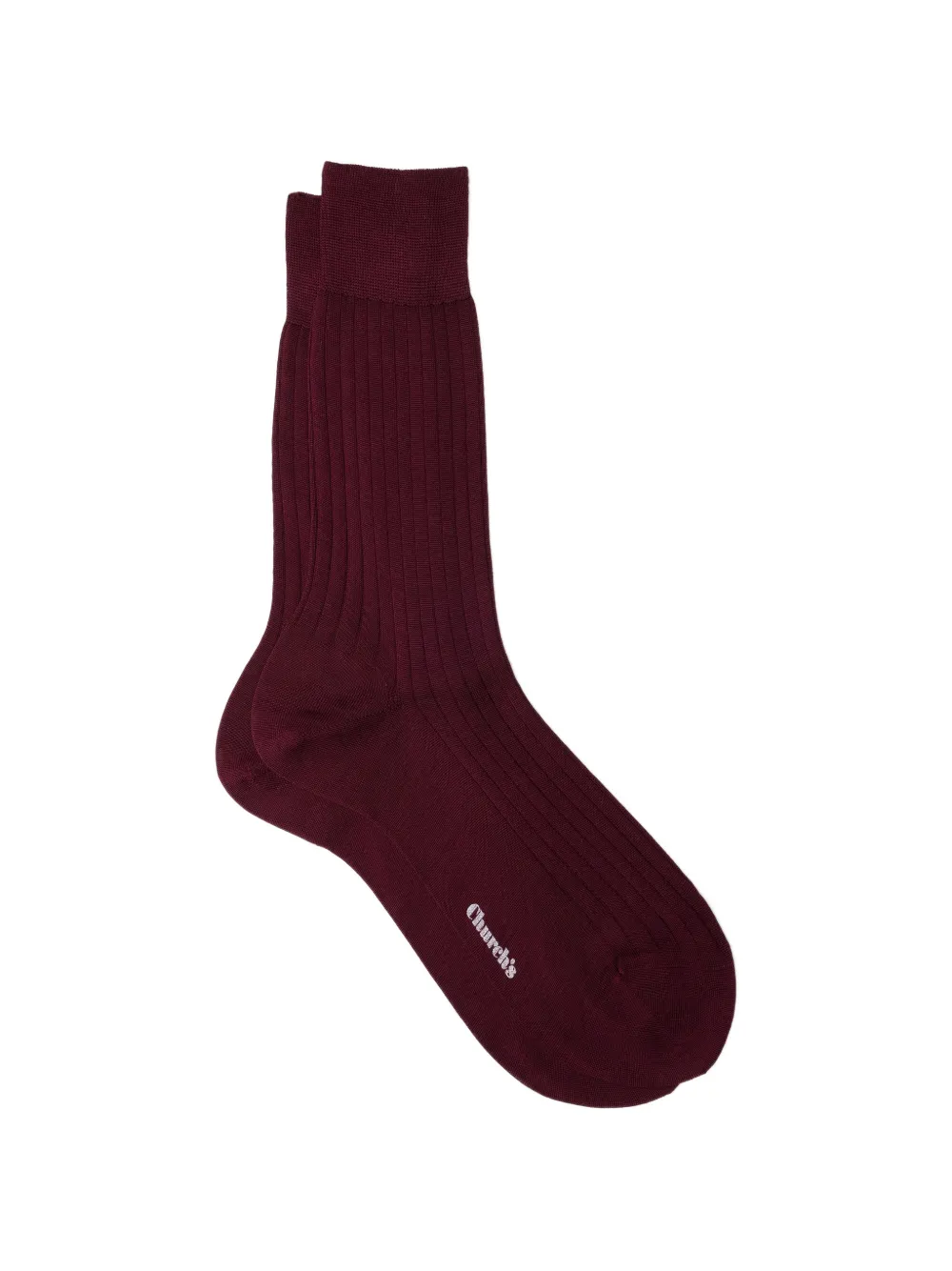 Church's ribbed socks - Rosso