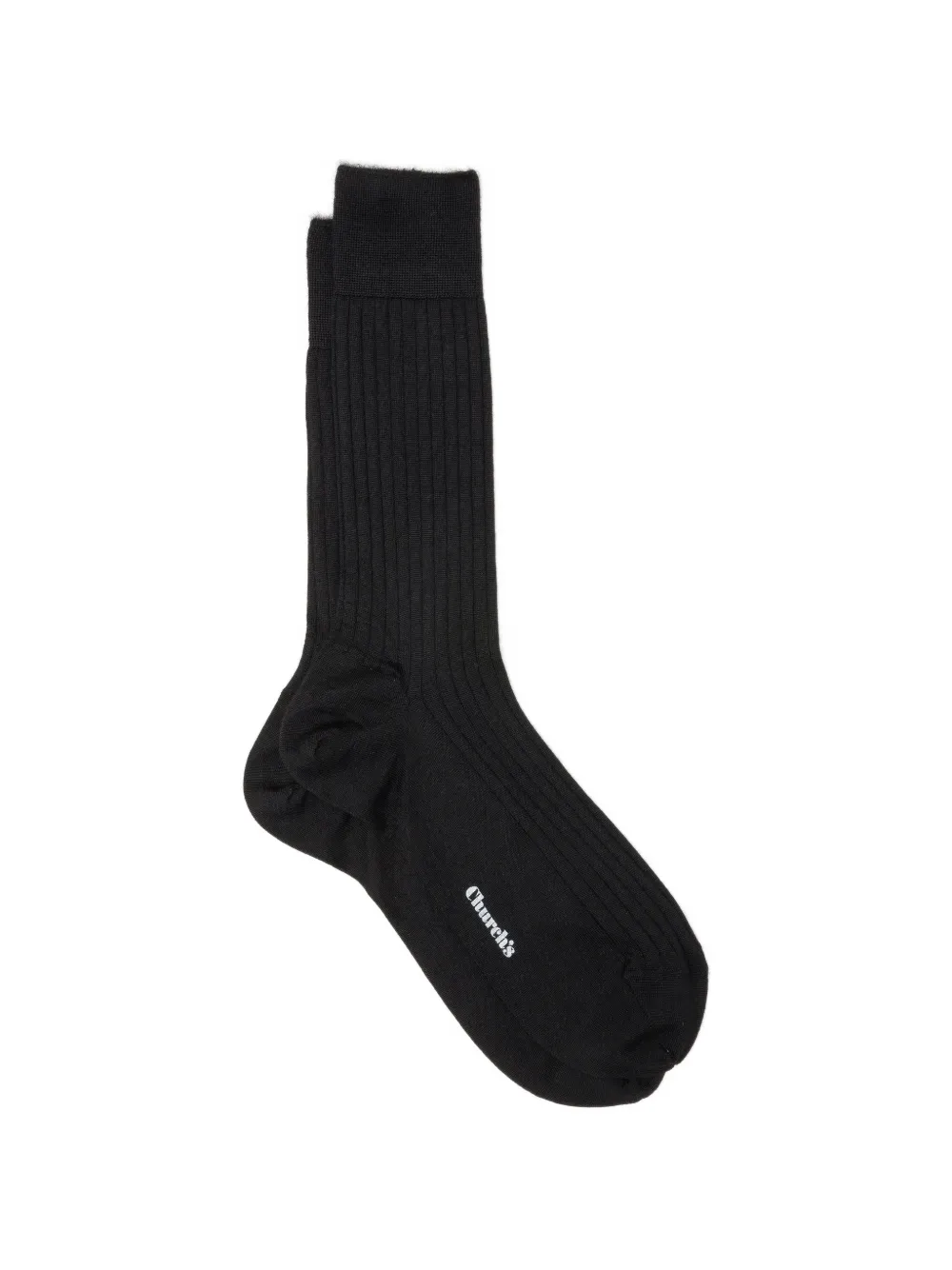 Church's ribbed silk-blend socks - Nero