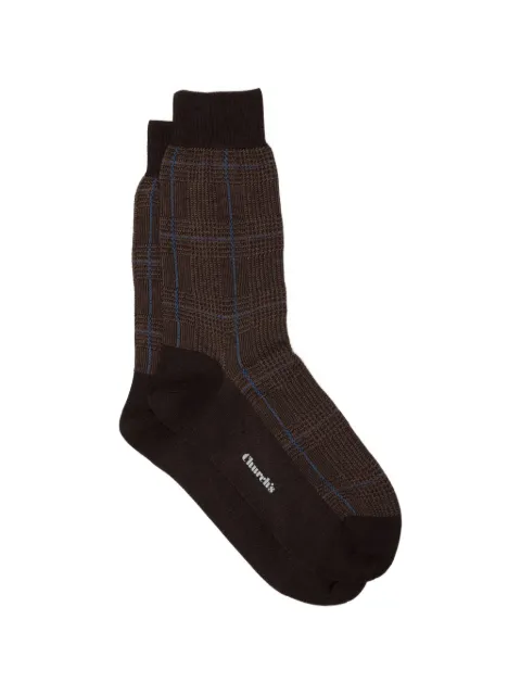 Church's prince of wales check socks