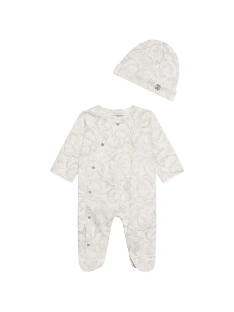 Roberto Cavalli Junior Avvento-print babygrow set