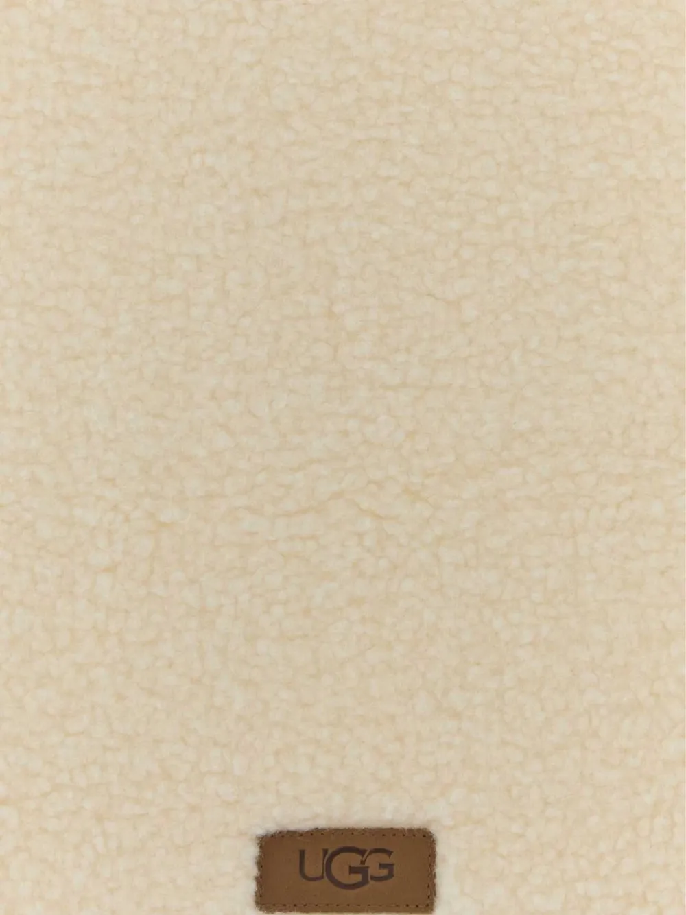 UGG logo-detail scarf Beige