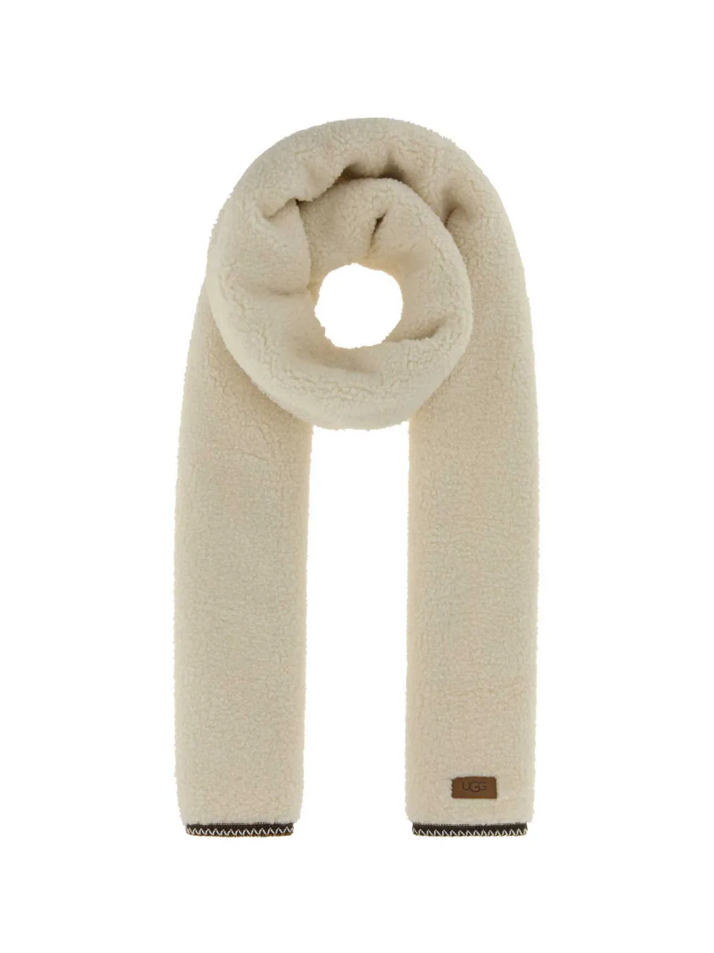 UGG logo-detail scarf Beige